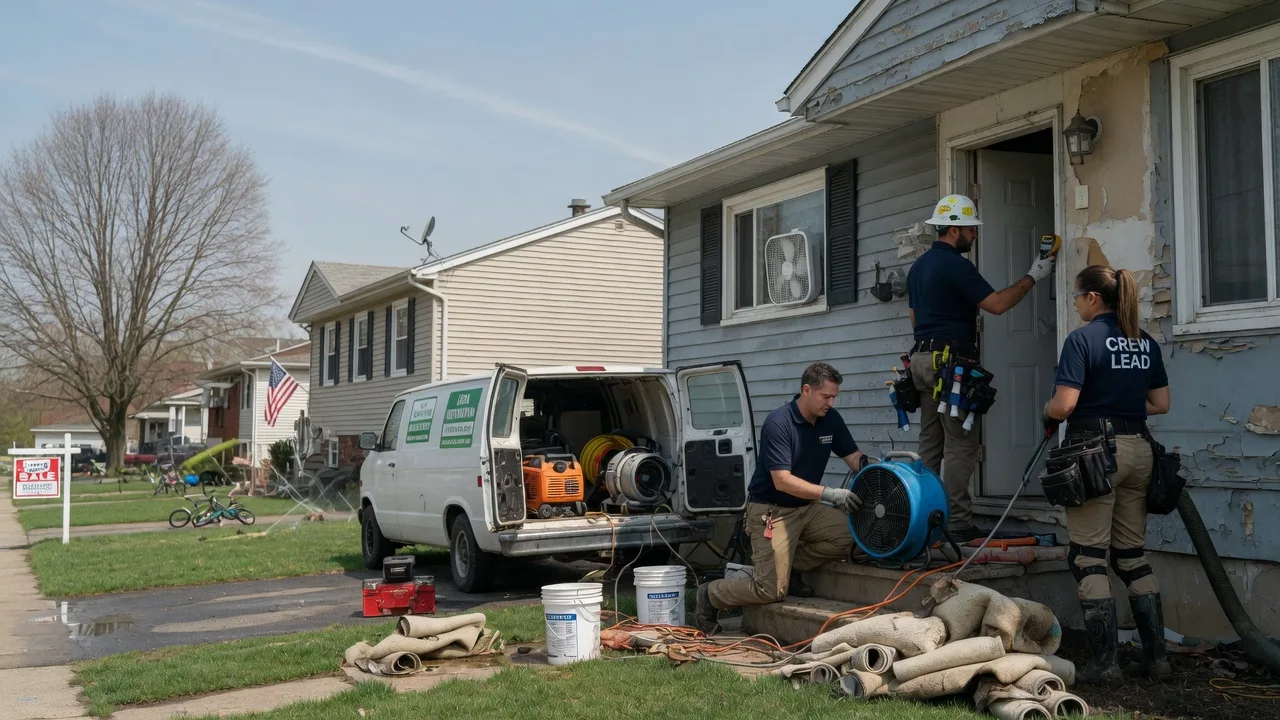 Flood Cleanup in Sproul, PA near me